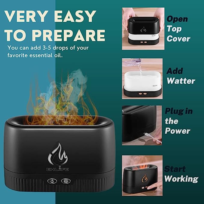 Flame Aroma Diffuser LA-0630-1 S