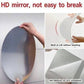 Buy 1 Get 1 Free Offer - Shatterproof, Flexible, Stylish and Self Adhesive Oval Shape Mirror Sticker (2 Pcs)